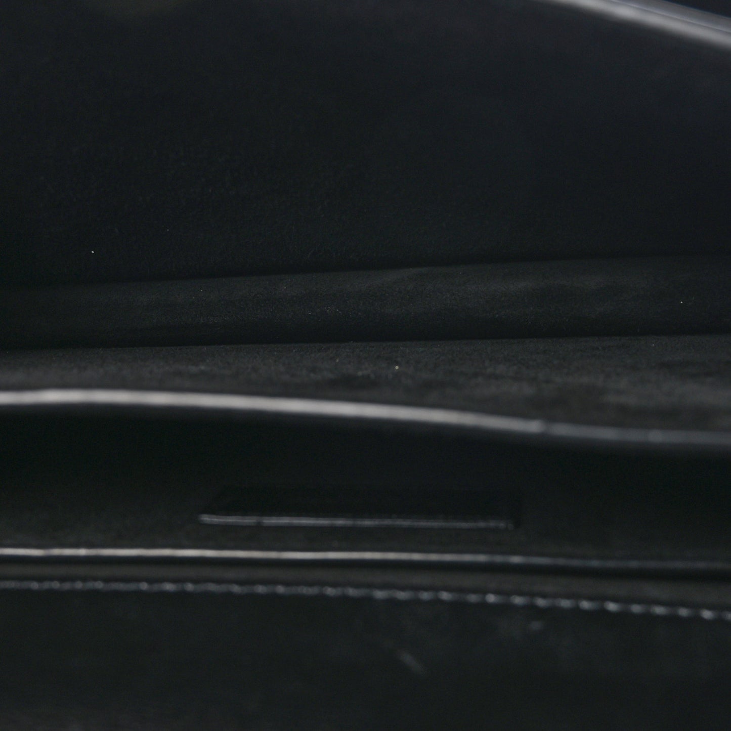 SAINT LAURENT Calfskin Medium Monogram Monochrome Sunset Black