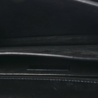 Saint Laurent SAINT LAURENT Calfskin Medium Monogram Monochrome Sunset Black 5 of 9