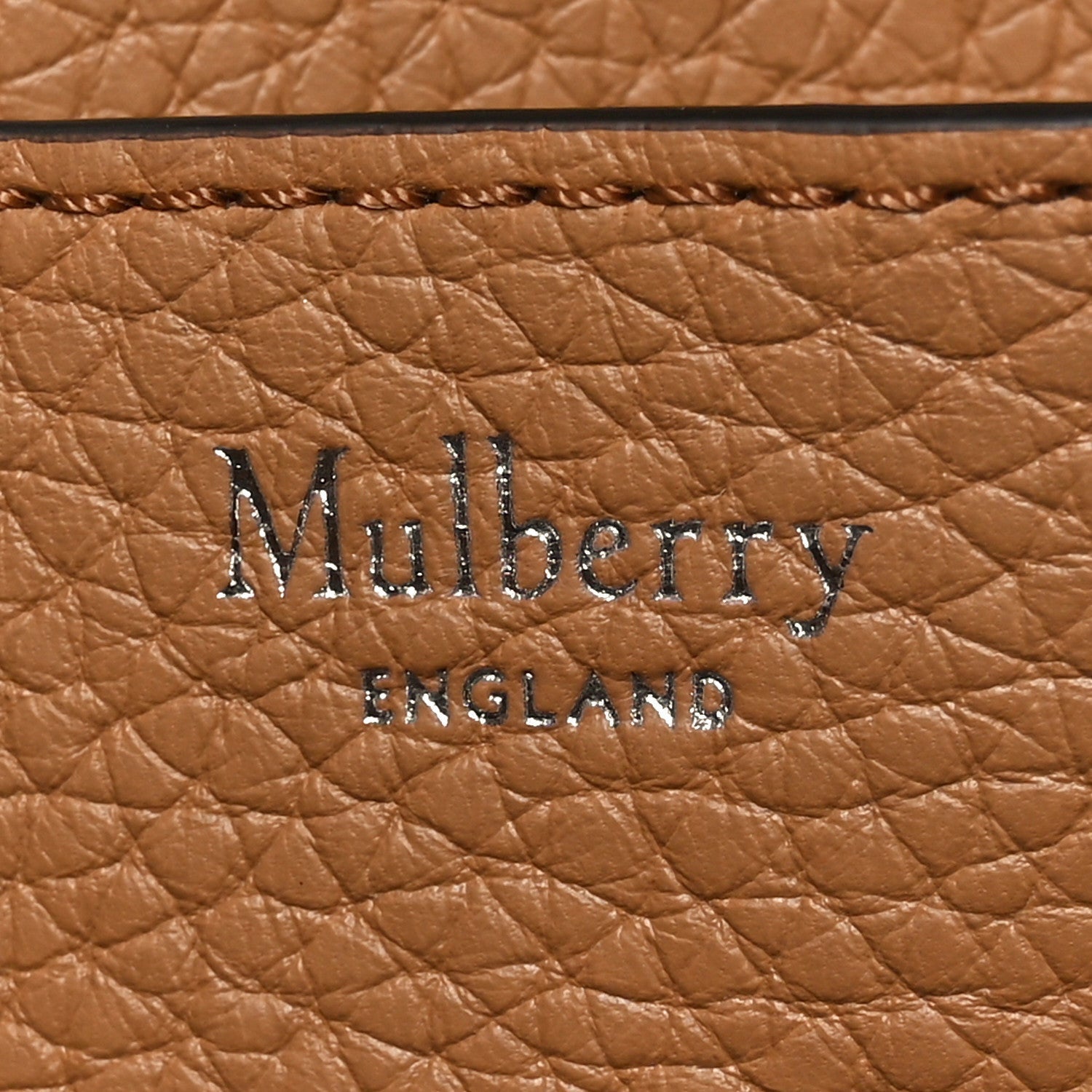 Mulberry MULBERRY Heavy Grain Bayswater North South Tote Sable 6 of 7
