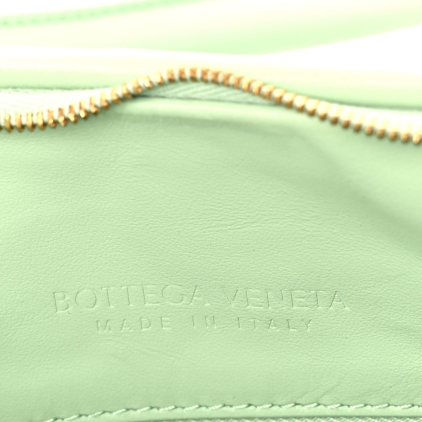 Nappa Intrecciato Medium Gemelli Fresh Mint