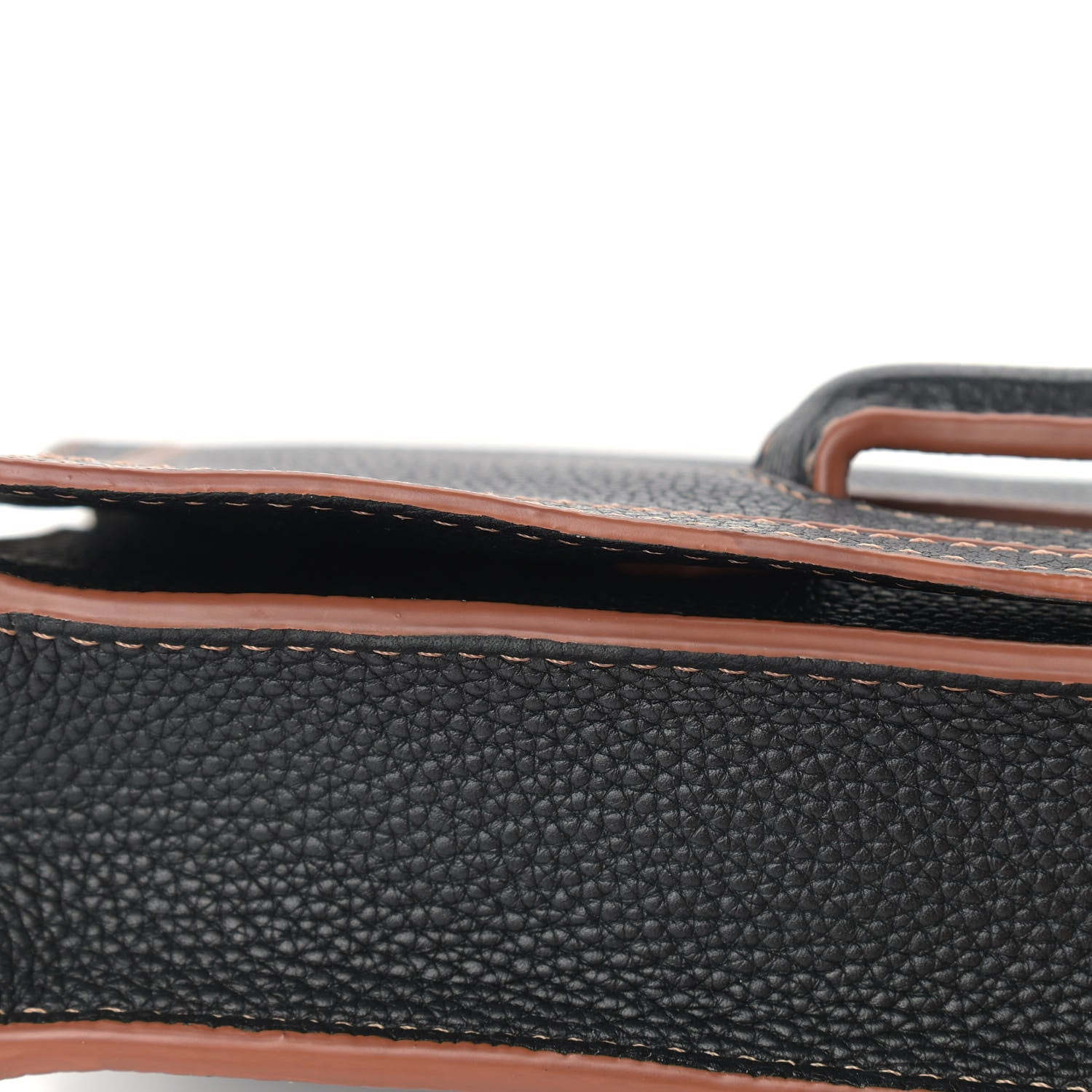 Loewe Grained Calfskin Mini Barcelona Shoulder Bag Black 7 of 10