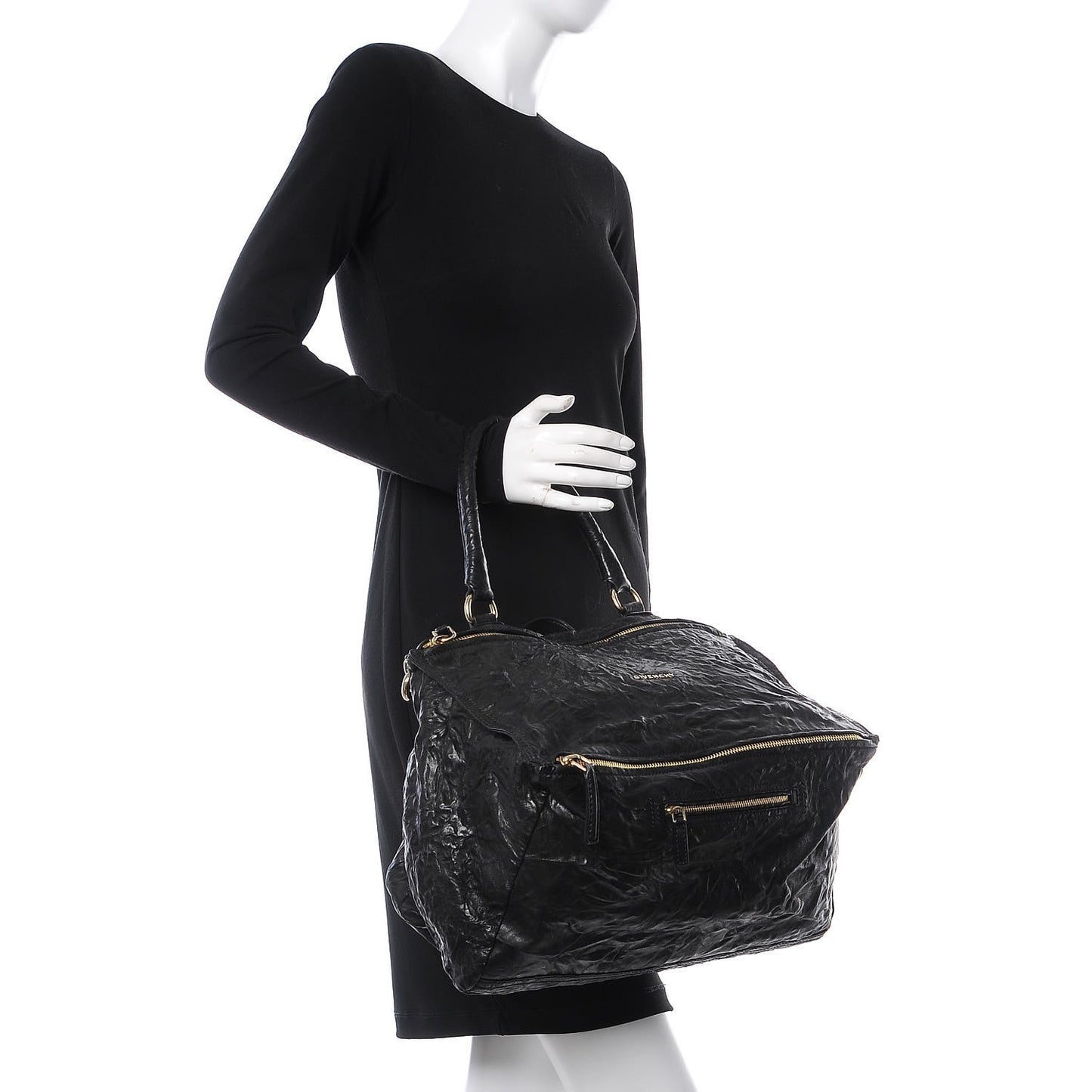 Tumbled Sheepskin Large Pandora Black