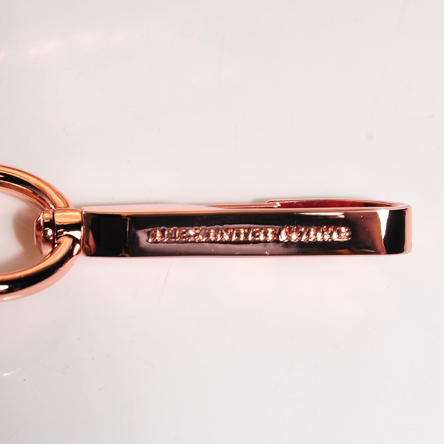 Alexander Wang Pebbled Lambskin Rockie Metallic Rose Gold 7 of 7