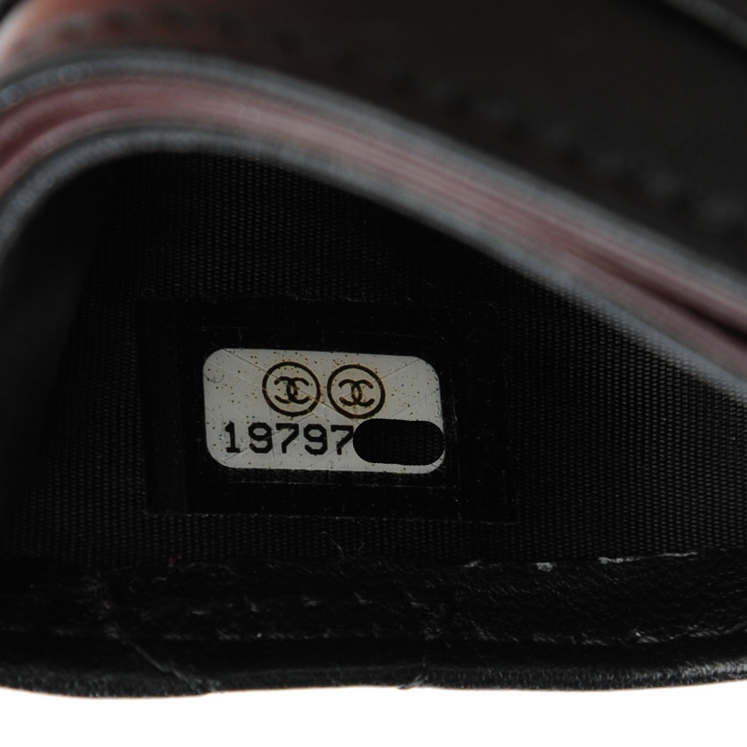 Chanel Lambskin Quilted Card Holder Black 7 of 8