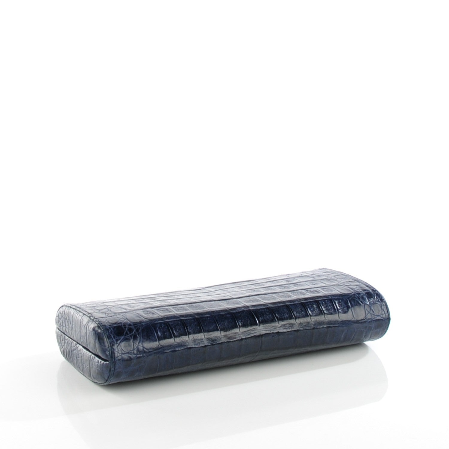 Nancy Gonzalez Crocodile Clutch Navy 4 of 9