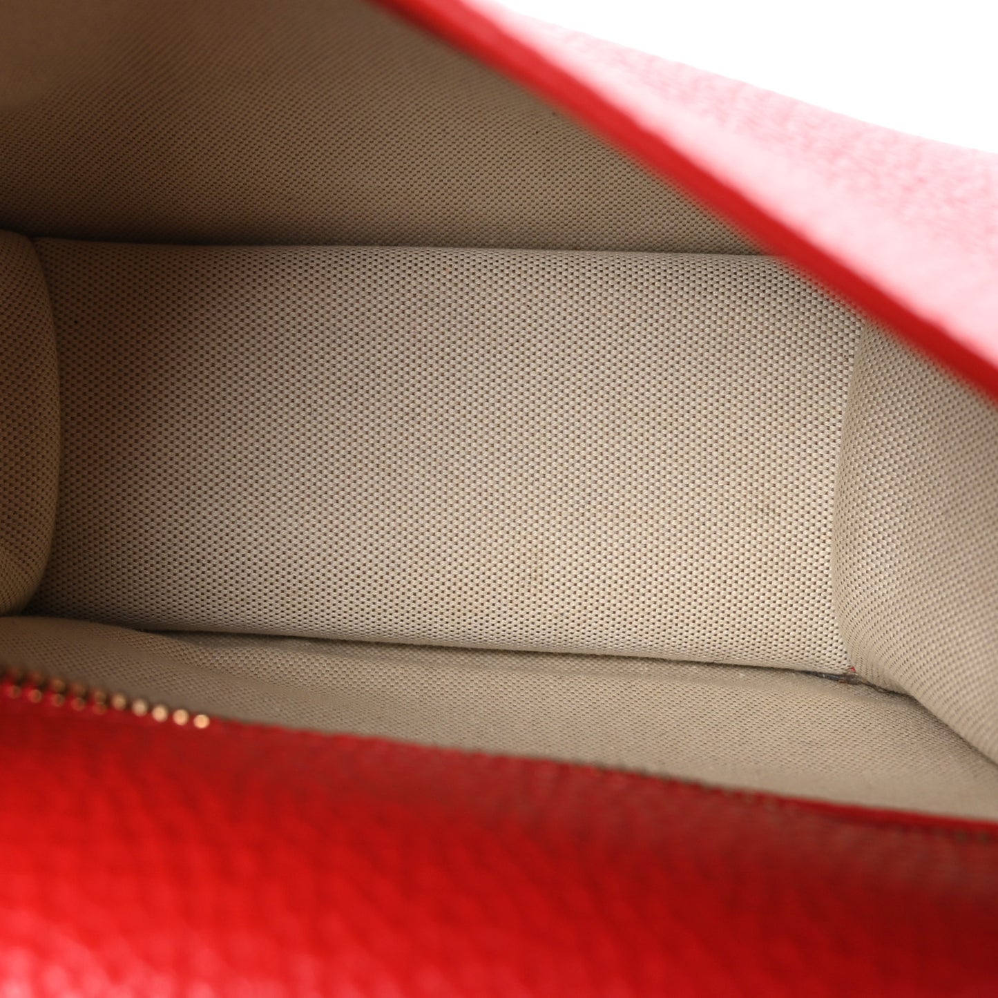 Calfskin Mini T Clasp Tara Crossbody Bag Ruby Red