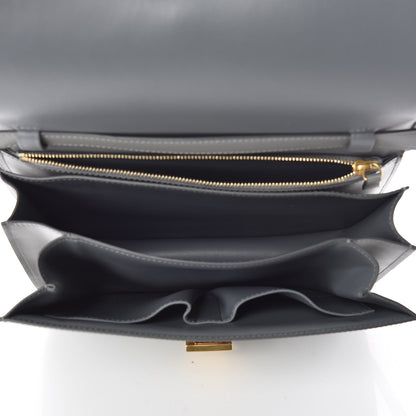Celine Box Calfskin Medium Classic Box Flap Bag Zinc 5 of 12