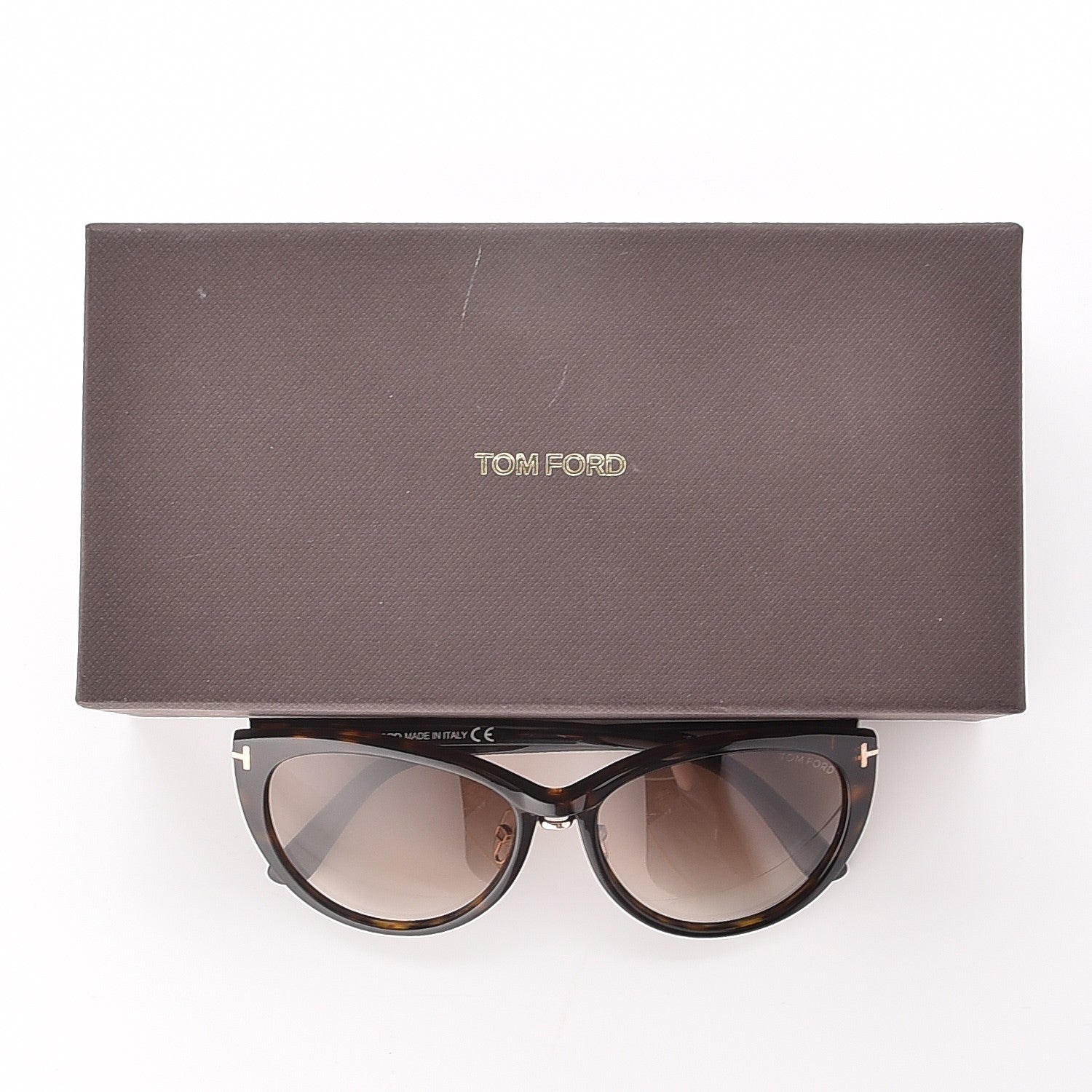 Tom Ford Gina Sunglasses TF345 Tortoise 9 of 9
