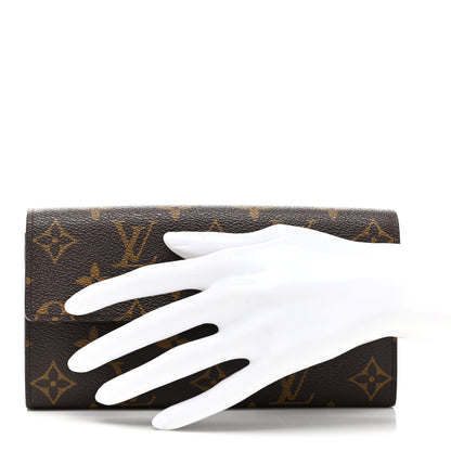 Louis Vuitton Monogram Sarah Wallet 2 of 6