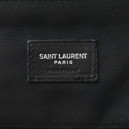 Saint Laurent Nylon Constellation Print Tiny Buffalo Wallet Black 6 of 7