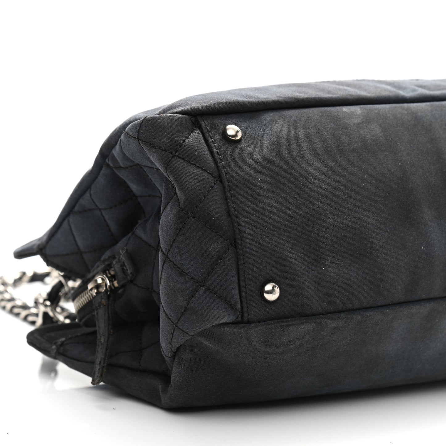 Canvas Lipstick Ligne Tote Black