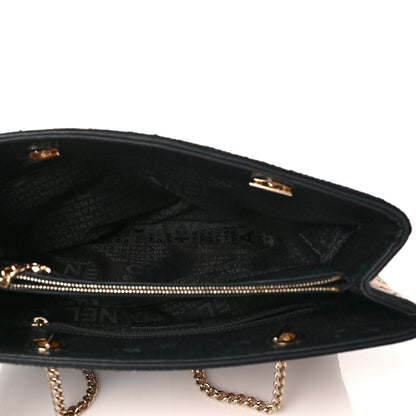 Chanel Needlepoint Precious Symbols Shoulder Bag Black 5 of 9