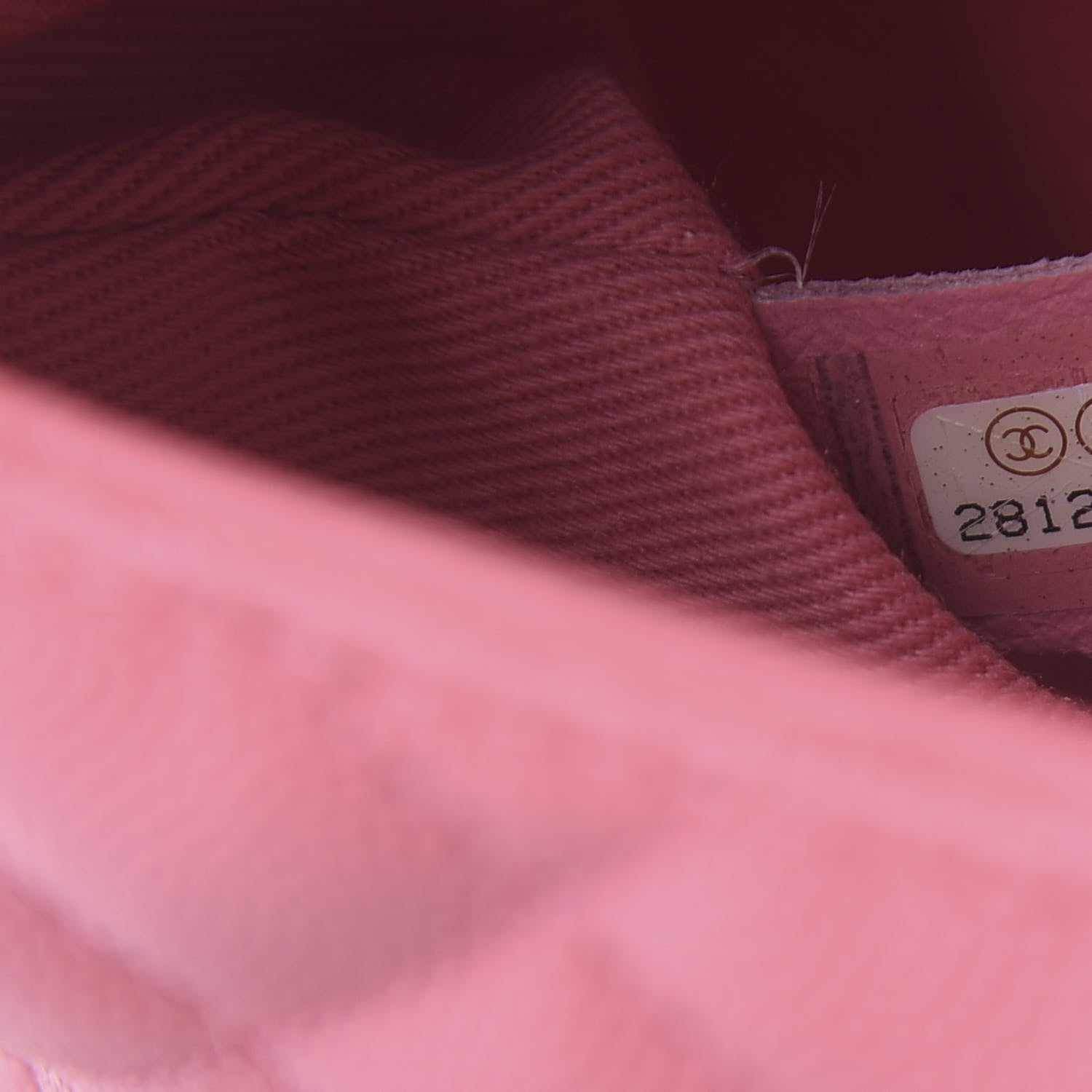 Chanel Caviar Lizard Embossed Quilted Mini Coco Handle Flap Pink 9 of 11