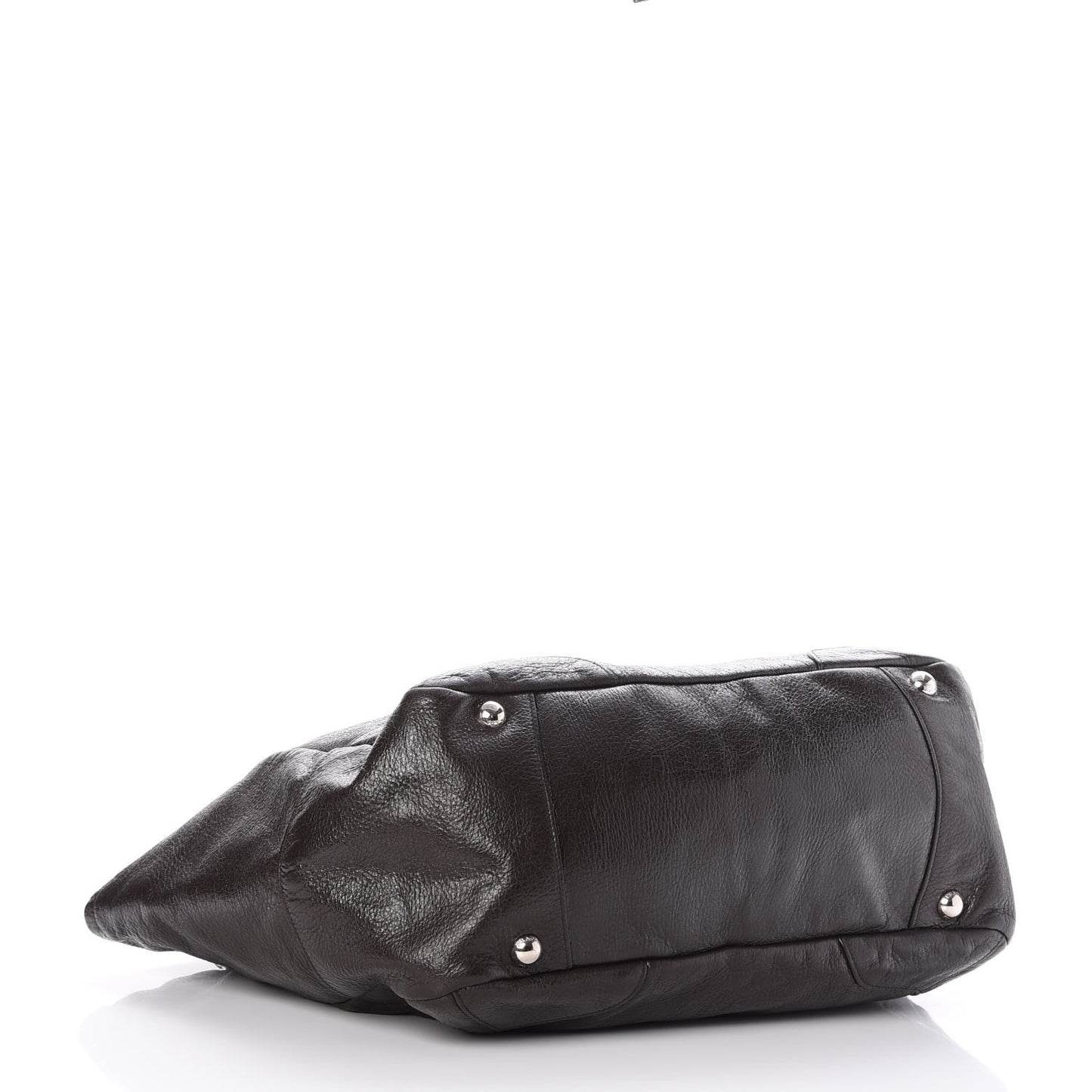 Cervo Lux Chain Shoulder Bag Ebano