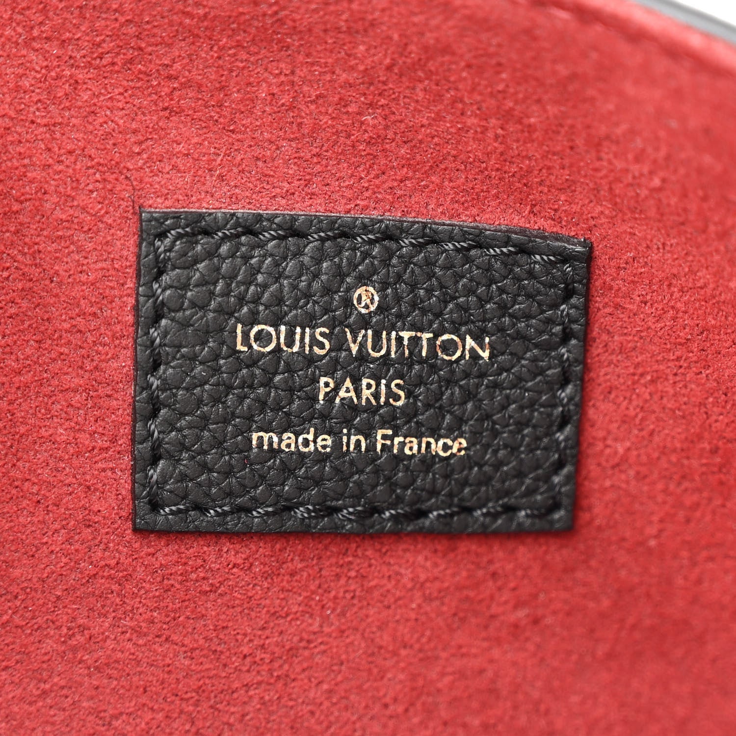 Louis Vuitton Grained Calfskin Lockme Shopper Black 7 of 7