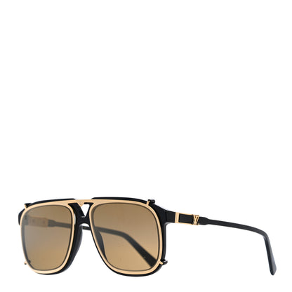 Louis Vuitton Acetate Satellite Sunglasses Z1085W Black 1 of 9