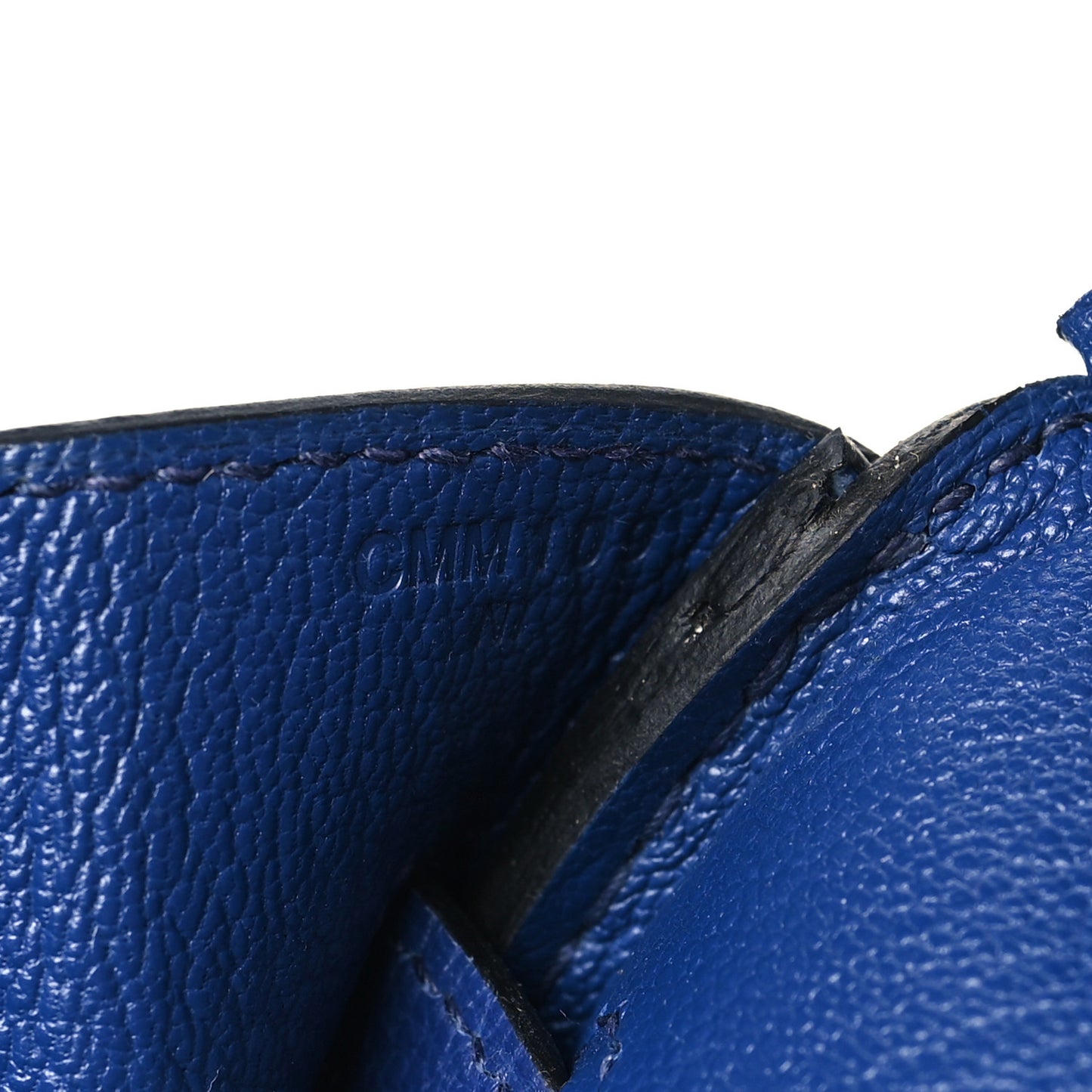 Taurillon Novillo Birkin 30 Bleu Saphir