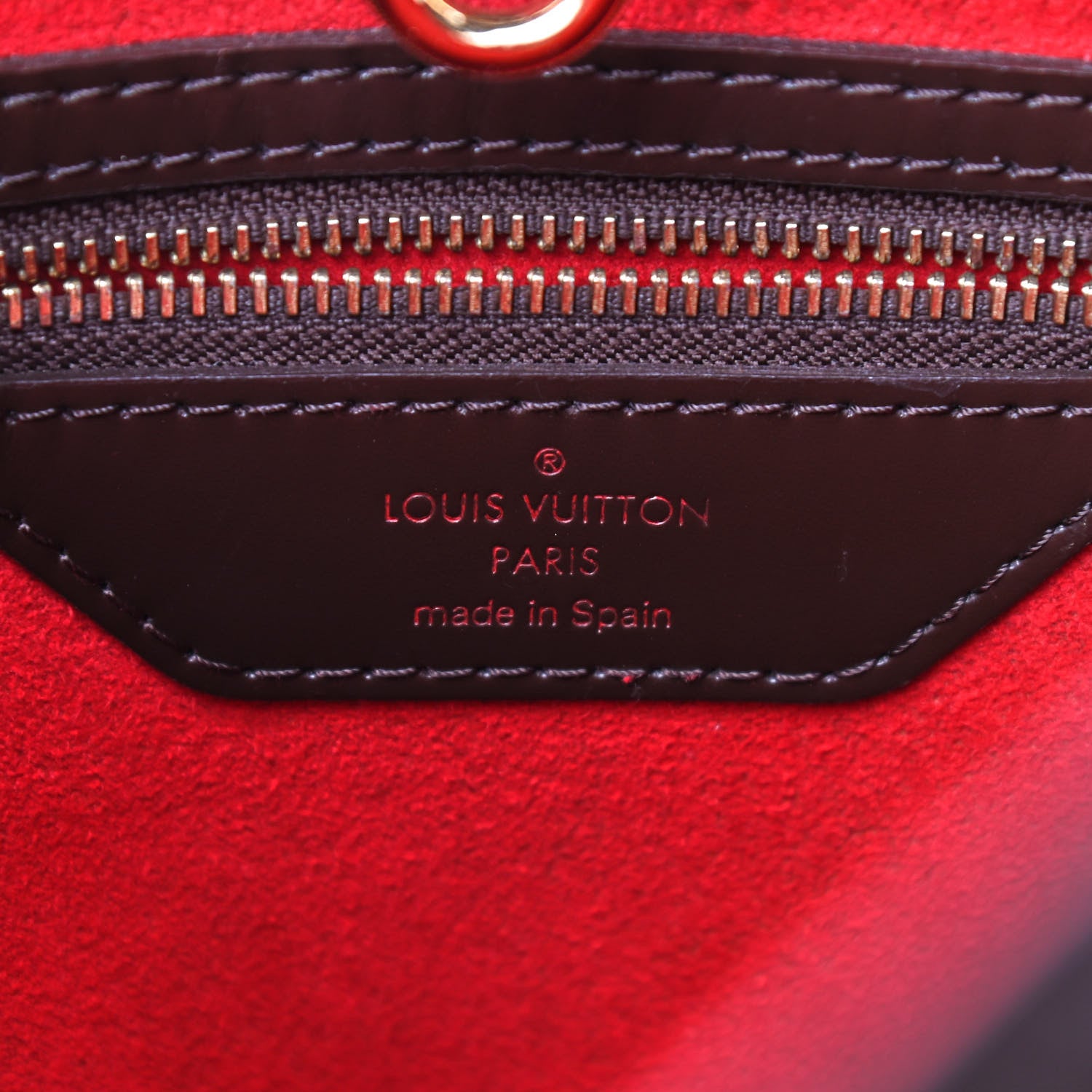 Louis Vuitton Damier Ebene Hampstead MM 8 of 8