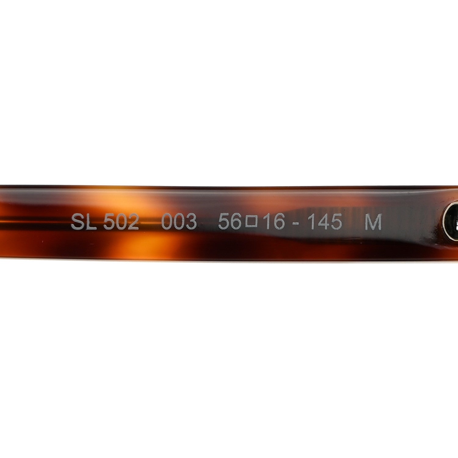 Saint Laurent Acetate Sunglasses SL 502 Havana 7 of 7