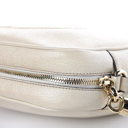 Gucci Pebbled Calfskin Small Soho Disco Bag Off White 10 of 12