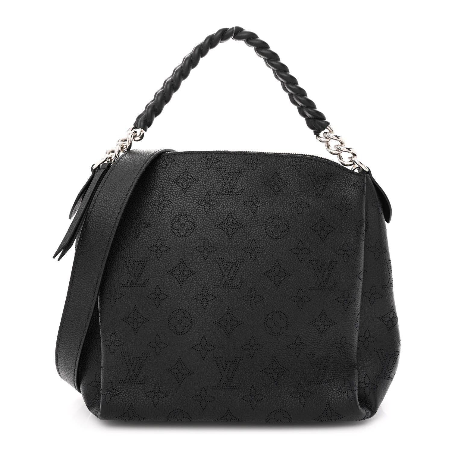 Louis Vuitton Mahina Babylone Chain BB Black 1 of 10