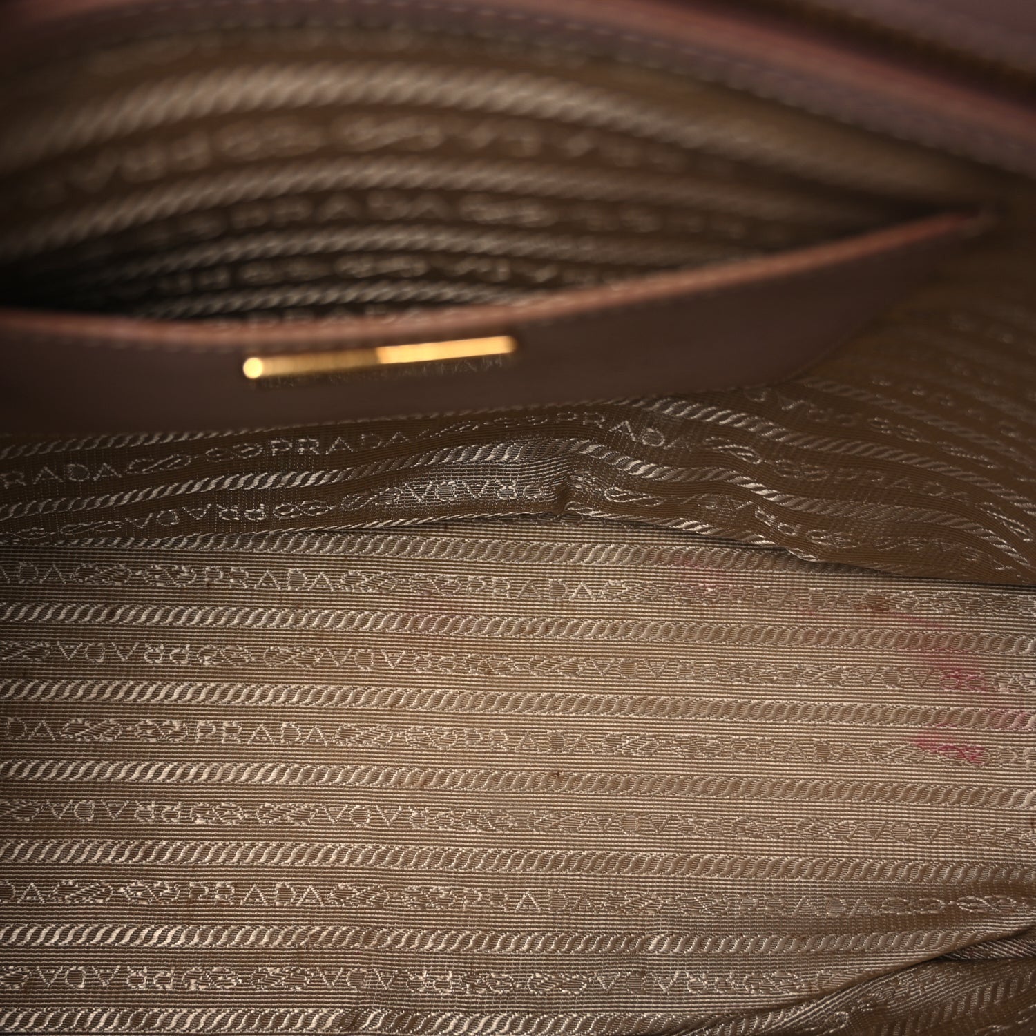 Prada Saffiano Medium Galleria Double Zip Tote  Beige 4 of 8