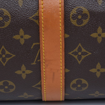 Louis Vuitton Monogram Keepall Bandouliere 55 14 of 15