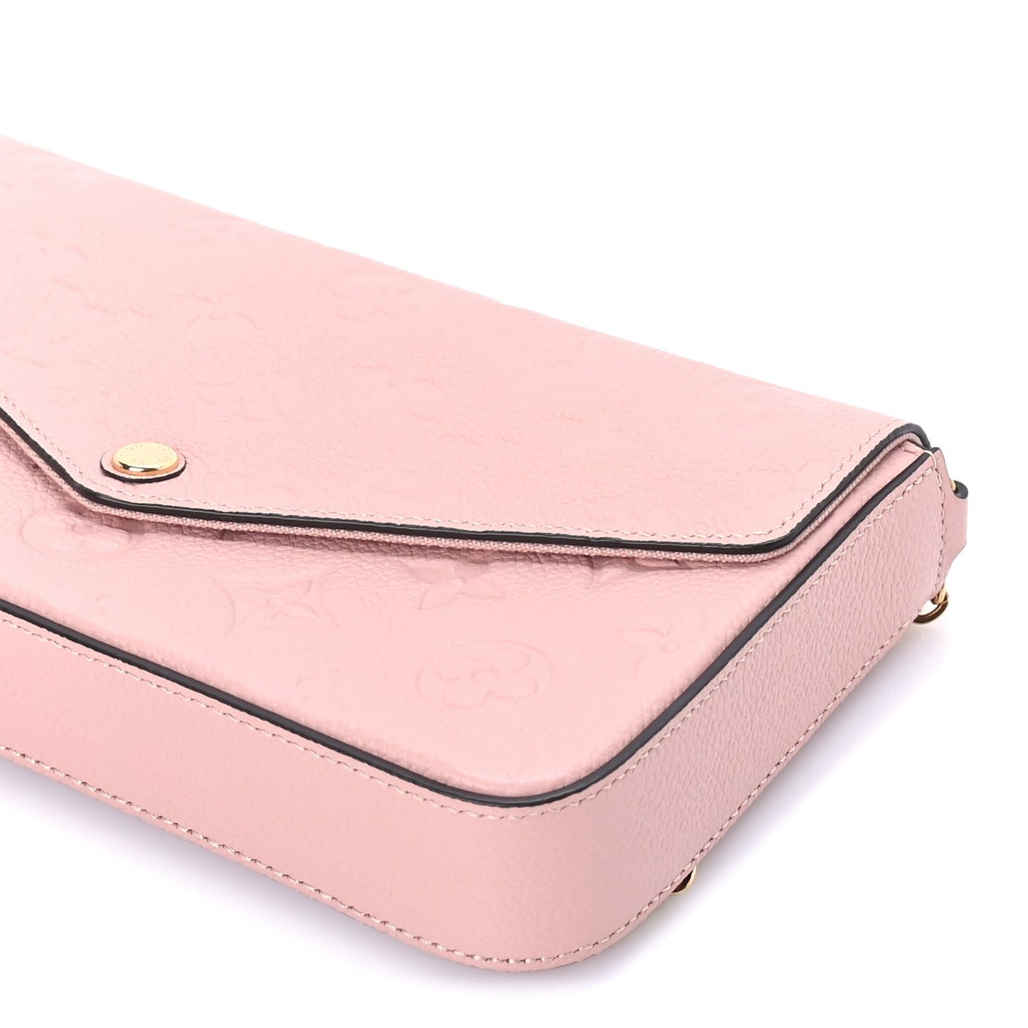 Empreinte Pochette Felicie Chain Wallet Rose Poudre Rose Poudre