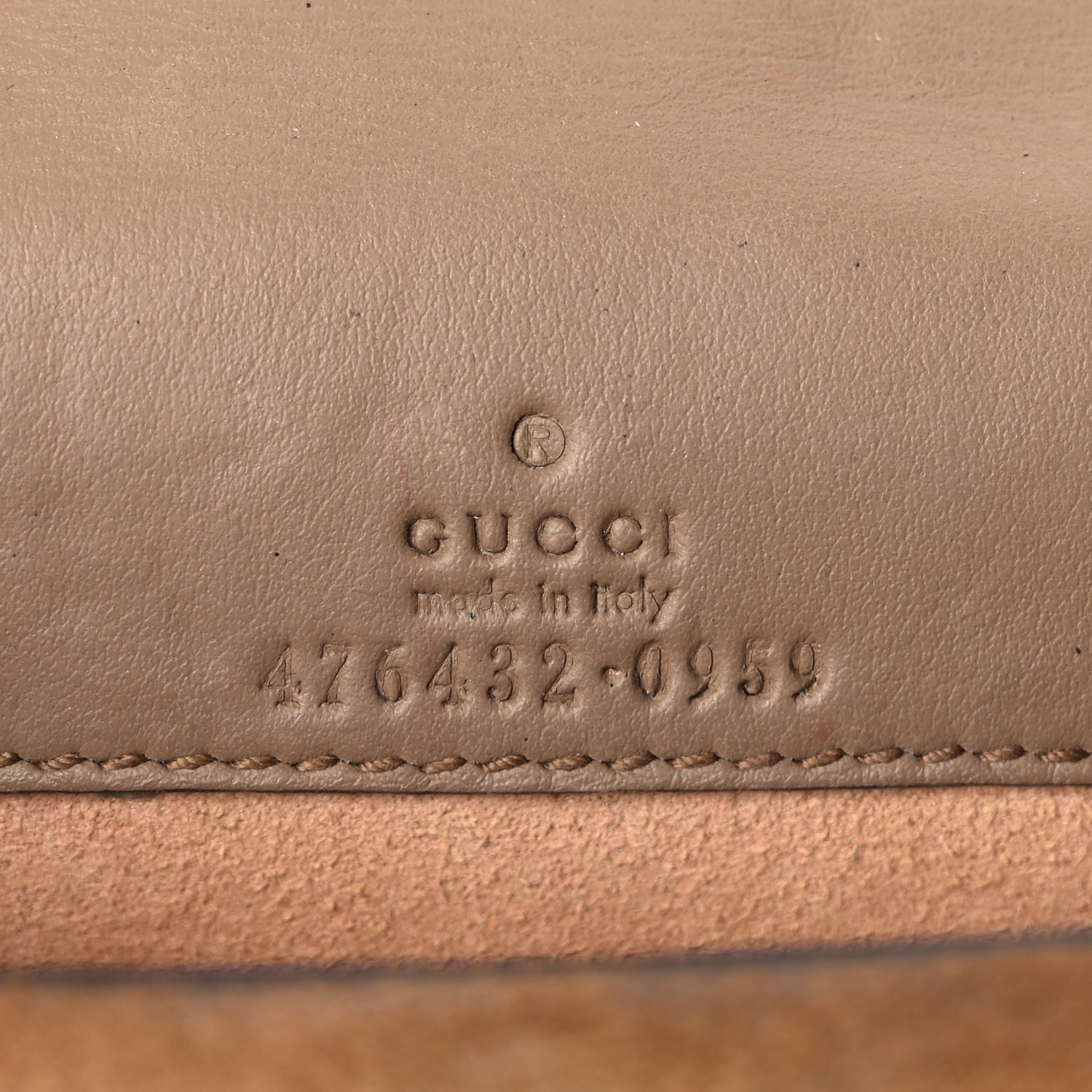 Gucci GG Supreme Monogram Super Mini Dionysus Shoulder Bag Taupe 1 of 4