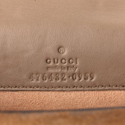 Gucci GG Supreme Monogram Super Mini Dionysus Shoulder Bag Taupe 1 of 4