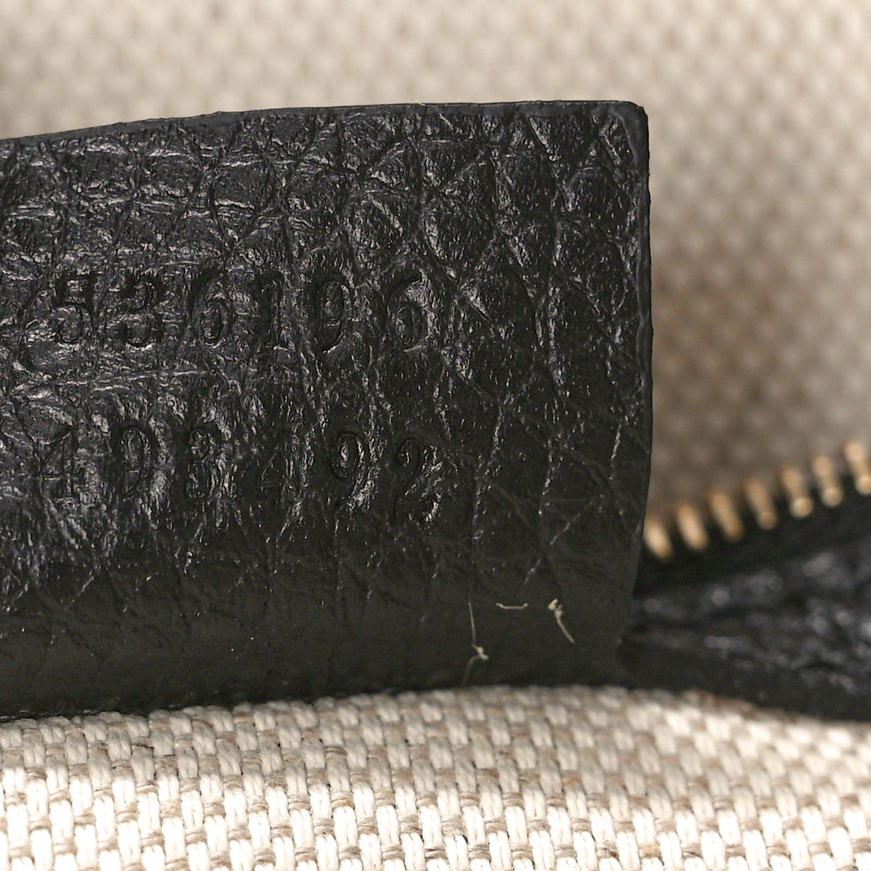 Pebbled Calfskin Medium Soho Chain Shoulder Bag Black