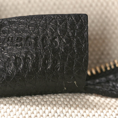 Gucci Pebbled Calfskin Medium Soho Chain Shoulder Bag Black 7 of 11