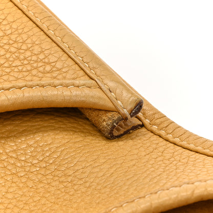 Hermes Taurillon Clemence Amazone Evelyne II GM Curry 18 of 18