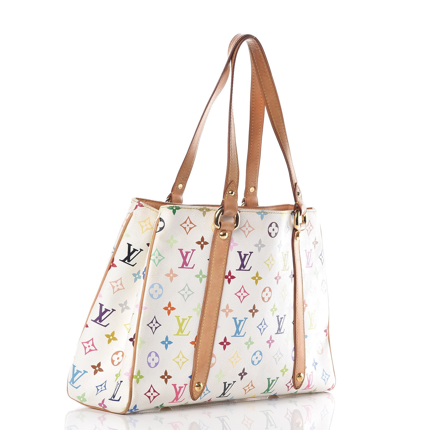 Louis Vuitton Monogram Multicolor Aurelia MM White 3 of 19
