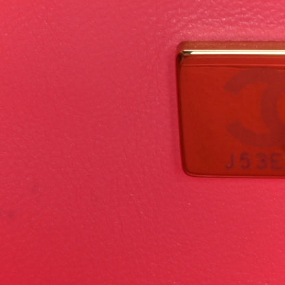 Chanel Lambskin Quilted Mini Rectangular Flap Pink 6 of 9