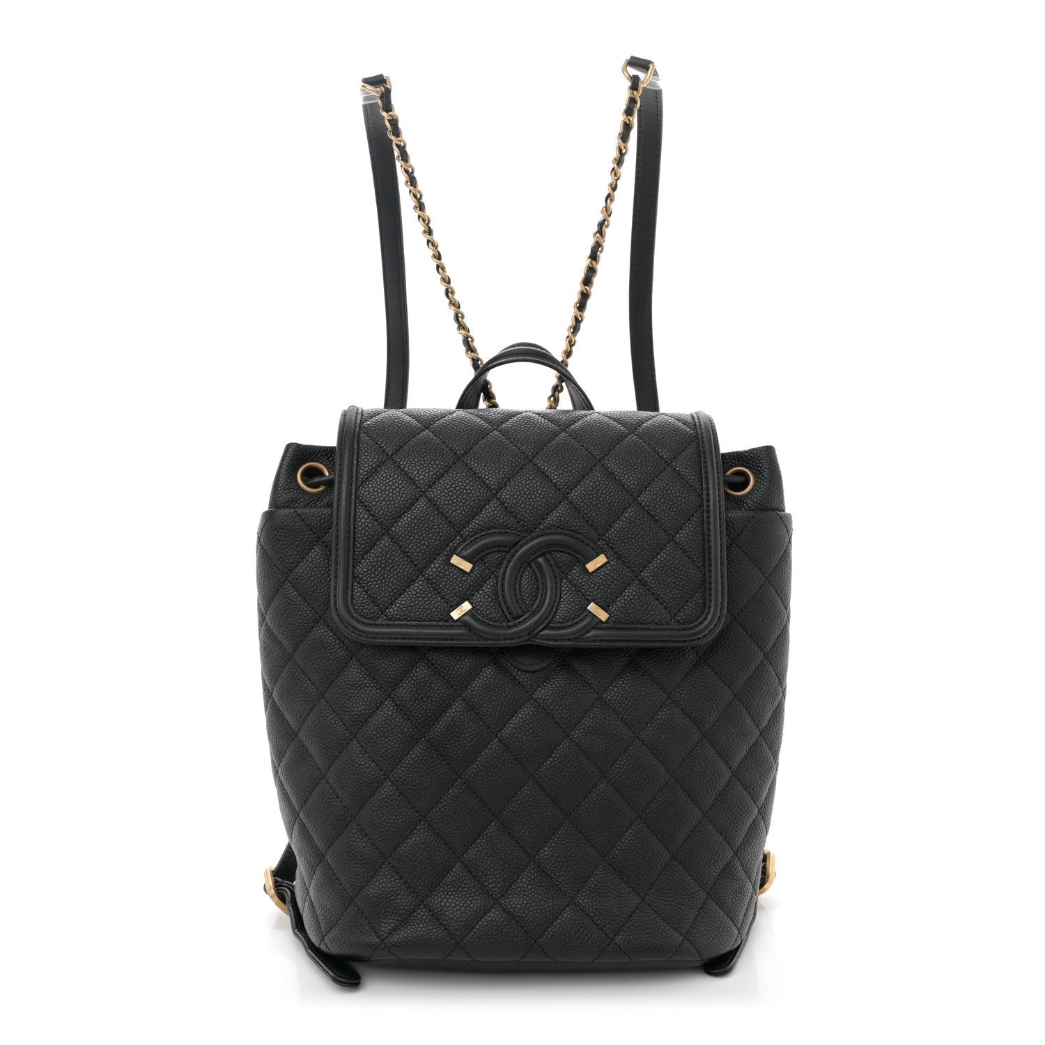 Chanel Caviar Quilted Small Filigree Backpack Black 1 of 7