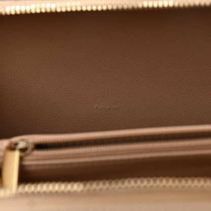 Chanel Caviar Quilted Medium CC Filigree Vanity Case Beige 12 of 13