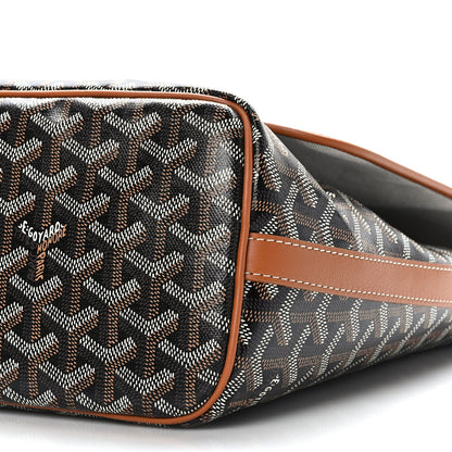 Goyard Goyardine Capetien Messenger Bag Black Gold 7 of 7