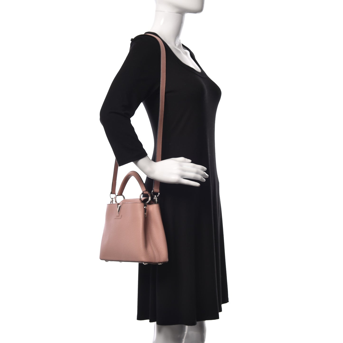 Taurillon Capucines PM Magnolia