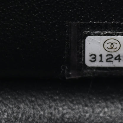 Chanel Lambskin Quilted Mini Square Flap Black 7 of 10