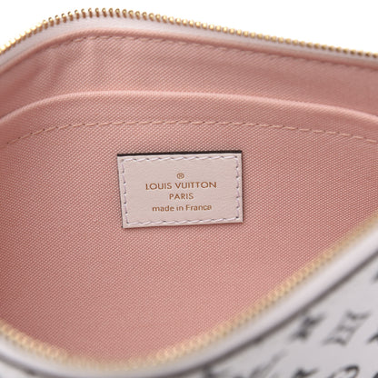 Louis Vuitton Monogram Giant Neverfull MM GM Pochette White 6 of 7