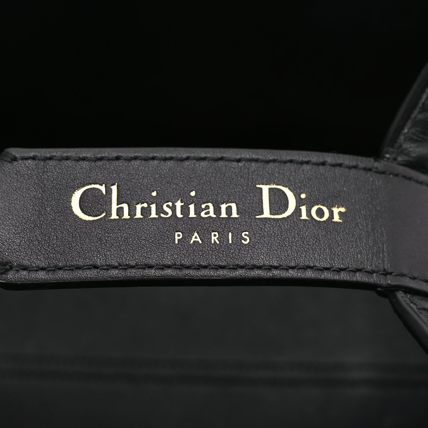 Christian Dior Calfskin Macrocannage Medium Toujours Black 6 of 9