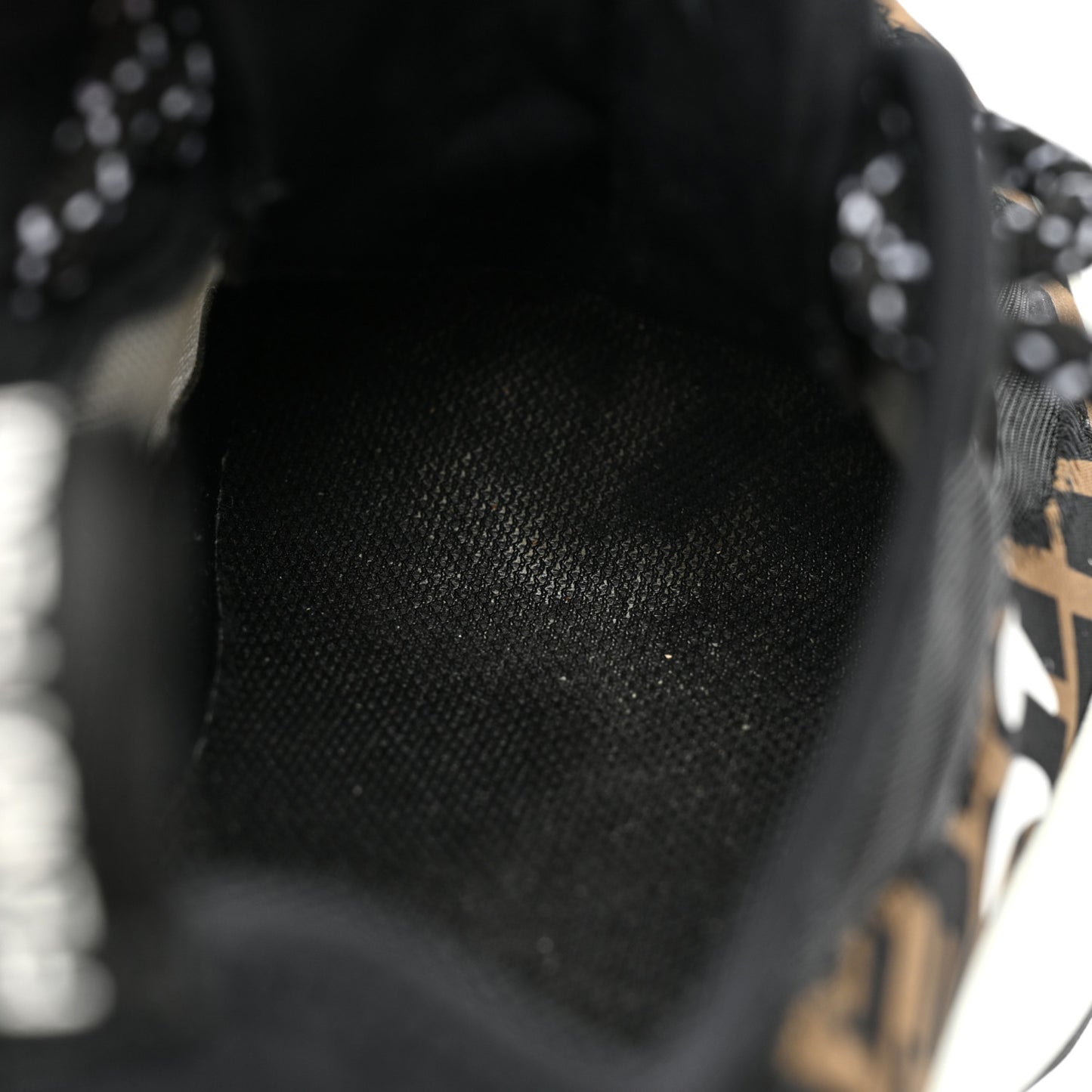 Technical Mesh Lycra FFreedom Patchwork Sneakers 37.5 Black Tobacco