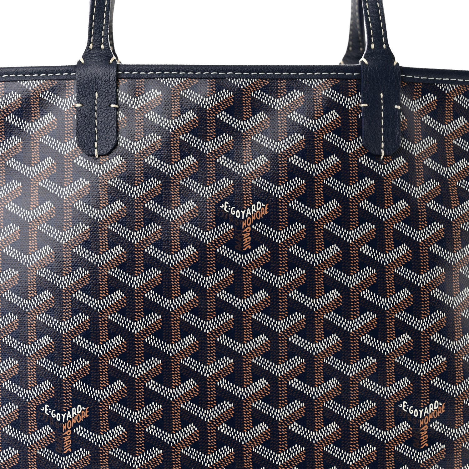 Goyard Goyardine Artois PM Navy 8 of 10