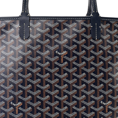Goyard Goyardine Artois PM Navy 8 of 10