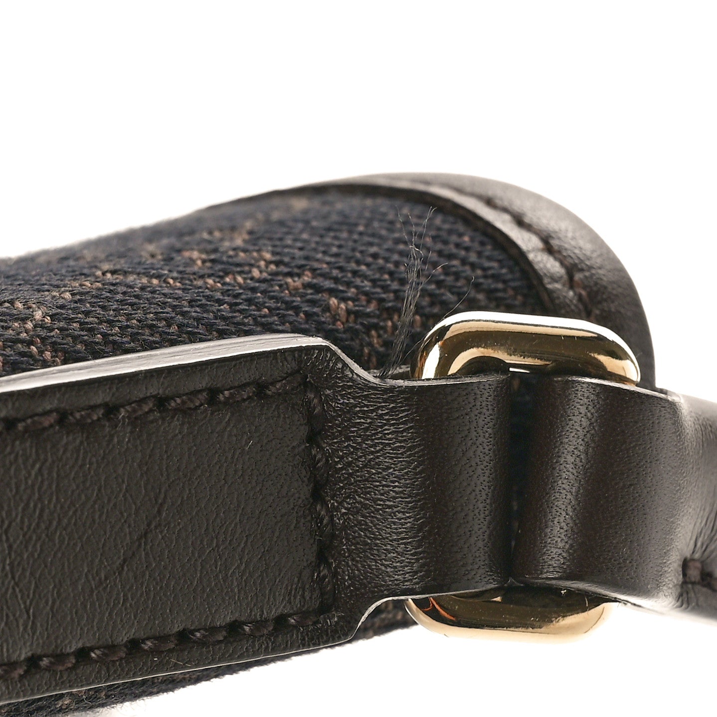 Gucci Monogram Medium New Britt Hobo Dark Brown 14 of 14