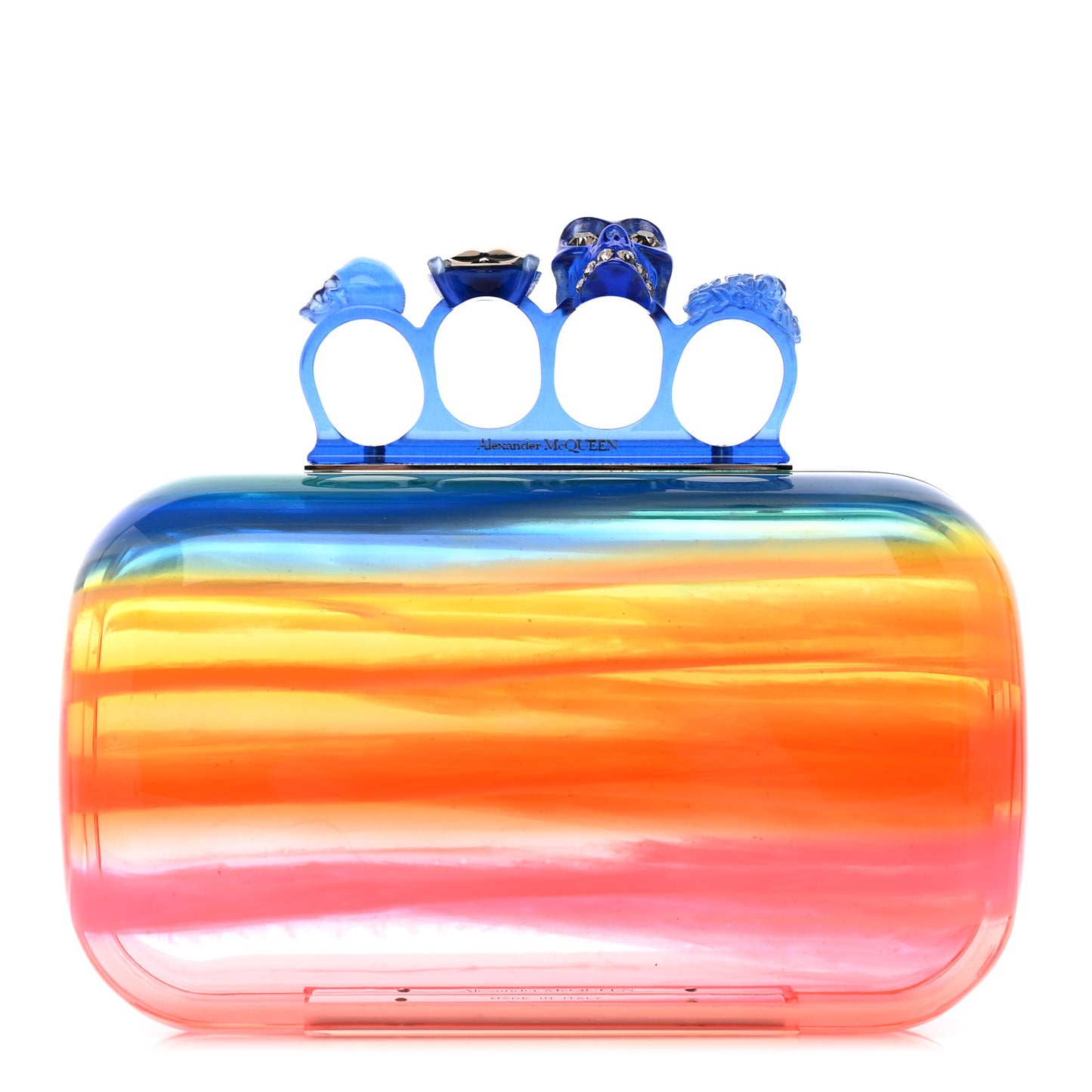Resin Knuckle Clutch Multicolor