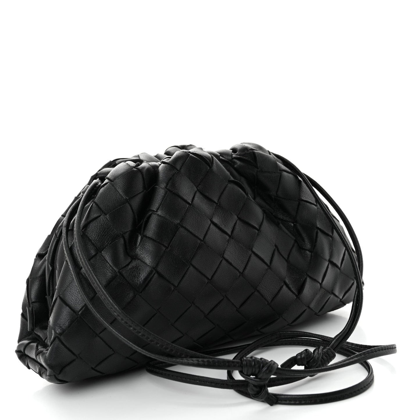 Nappa Intrecciato The Mini Pouch Black