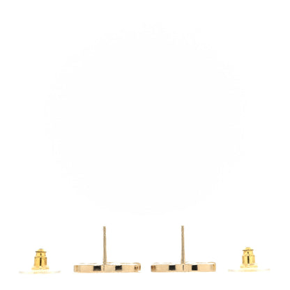 Chanel Crystal Timeless CC Earrings Silver 3 of 4