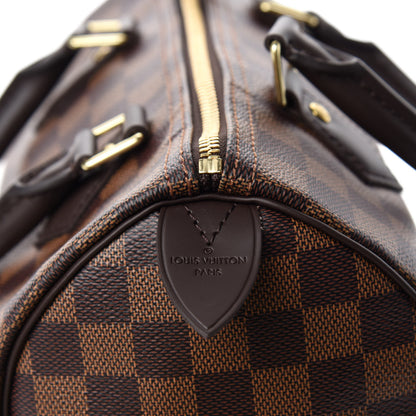 Louis Vuitton Damier Ebene Speedy 25 8 of 12